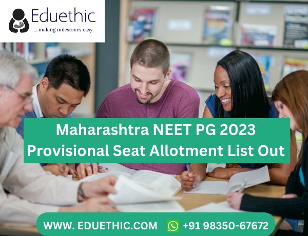 Maharashtra NEET PG 2023 Provisional Seat Allotment List Out At mahacet.org