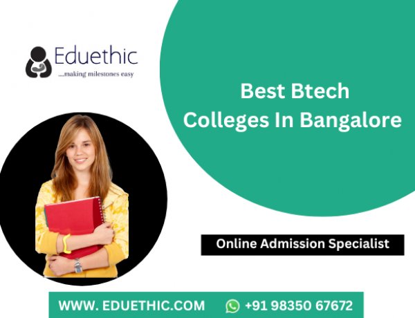 Best Btech Colleges in Bangalore 2024