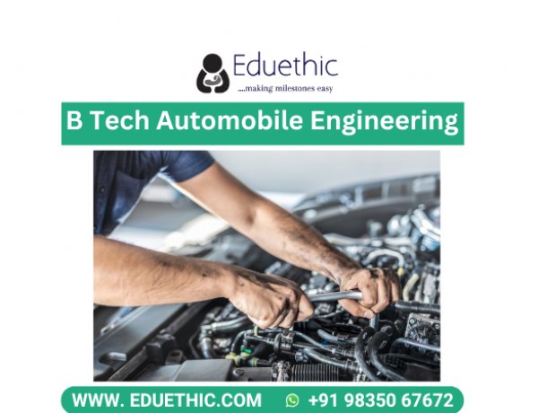 B Tech Automobile Engineering