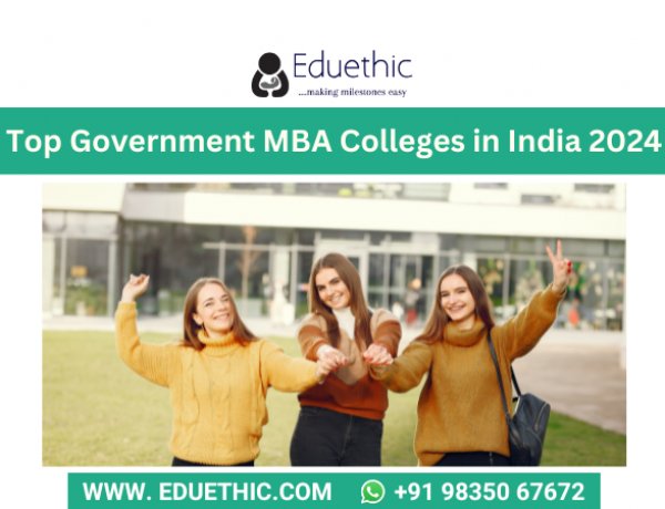 Top Government MBA Colleges in India 2024