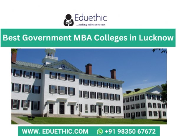 Best Government MBA Colleges in Lucknow