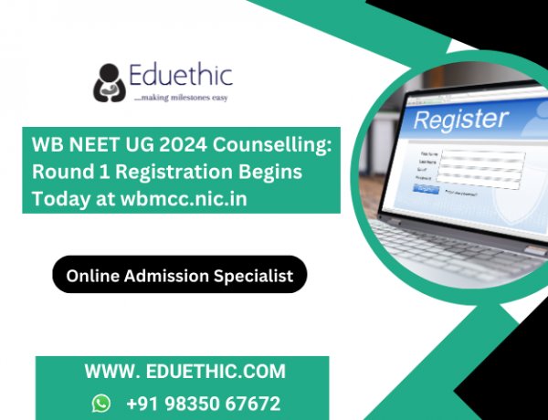 WB NEET UG 2024 Counselling: Round 1 registration begins today at wbmcc.nic.in