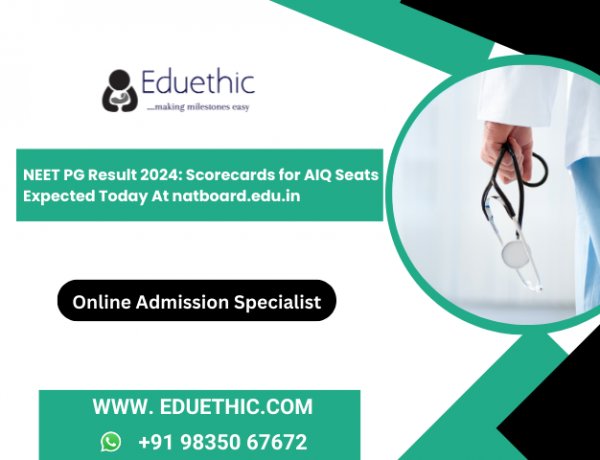 NEET PG Result 2024: Scorecards for AIQ seats expected today at natboard.edu.in