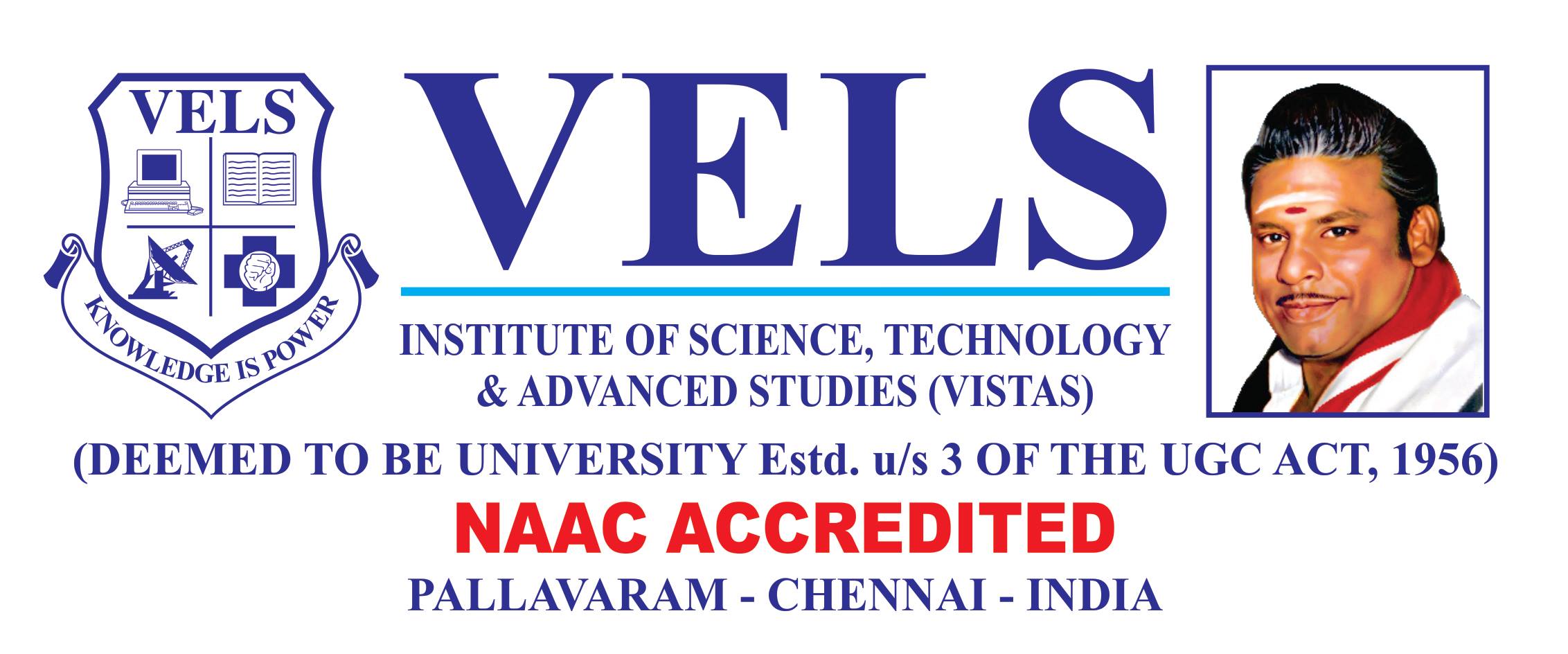 VELS INSTITUTE OF SCIENCE TECHNOLOGY & ADVANCED STUDIES