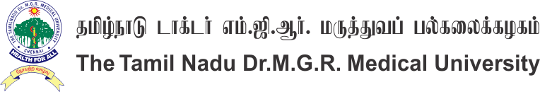 The Tamilnadu Dr.M.G.R. Medical University-logo