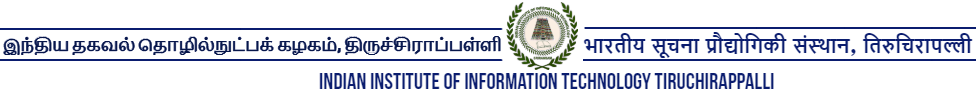 INDIAN INSTITUTE OF INFORMATION TECHNOLOGY TIRUCHIRAPPALLI,-logo