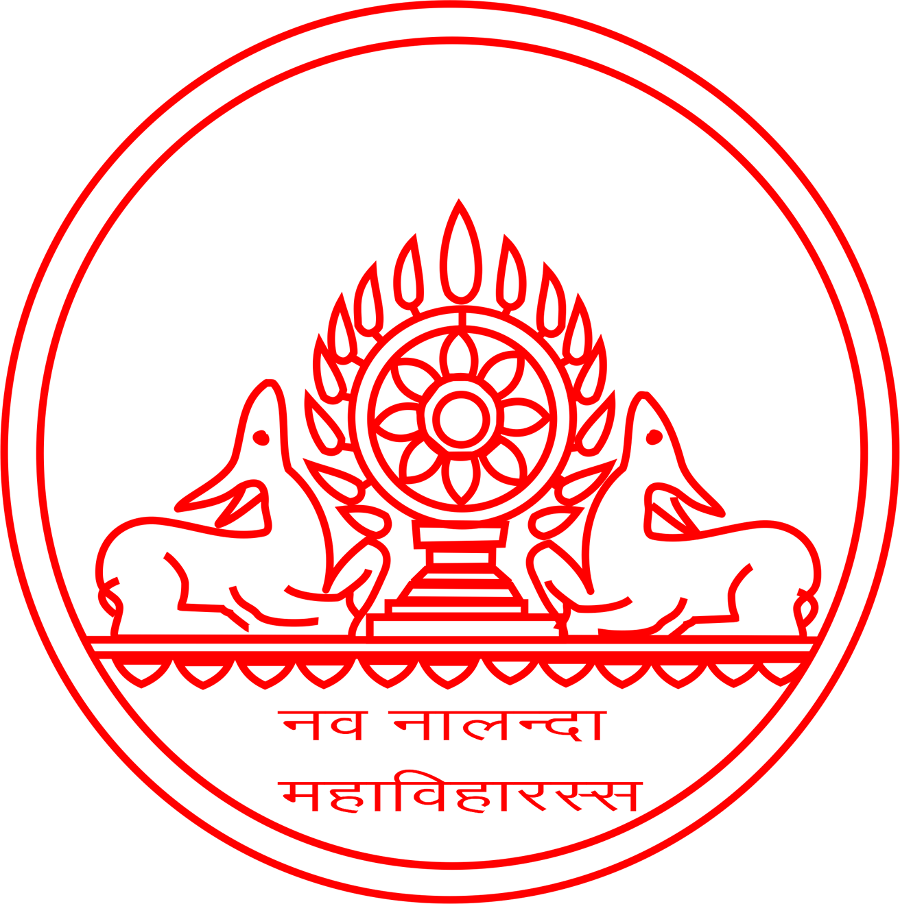 Nava Nalanda Mahavihara,Nalanda ,Bihar-logo