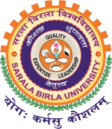 Sarla Birla University-logo