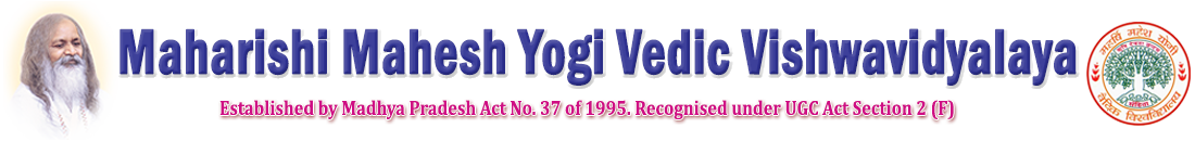 Maharishi Mahesh Yogi Vedic Vishwavidyalaya-logo